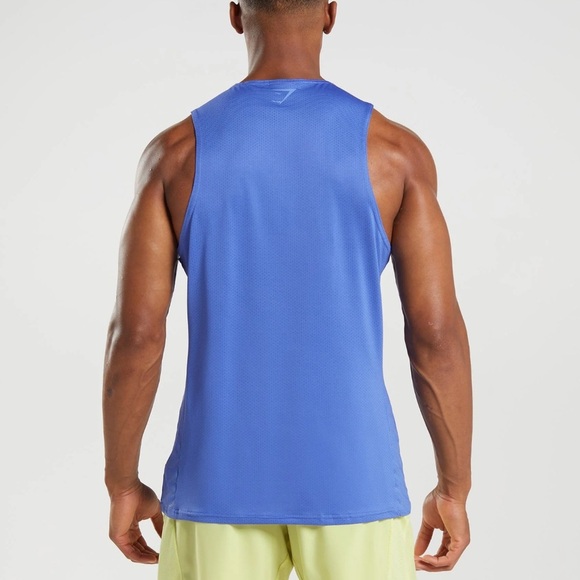 Gymshark Men's Blue Tank Top XXL - Picture 2 of 11